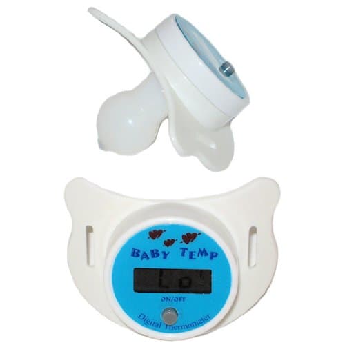 Good Health FX Deluxe Digital Thermometer Dummy Pacifier With LCD Display Audible Beep And Long Life Battery Included CE Certified 100% Guranteed