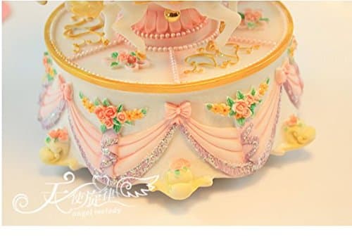 Double deck carousel music box music box lantern light bestie birthday girl creative students