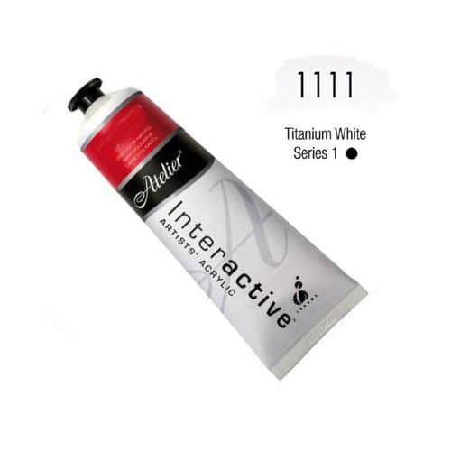 Atelier Interactive Titanium White Series 1 80ml Tube