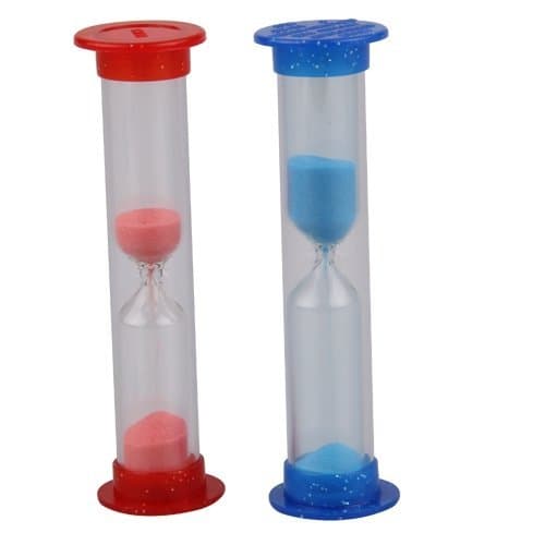 TOOGOO(R) 2 X Home 2 Minute 120 Seconds Egg Kids Children Toothbrush Sand Timer