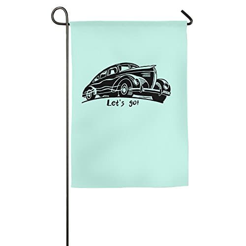 Let's Go Home Garden Flag Game Flag