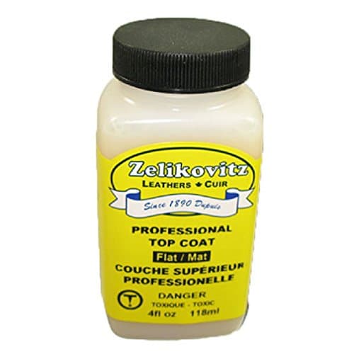 Zeli Professional Topcoat - Flat Finish 4 oz. Leathercraft
