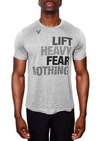 viewSPORT Lift Heavy Fear Nothing Tee