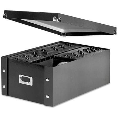 Snap-N-Store CD Storage Box, Holds 120 Slim/60 Std. Cases