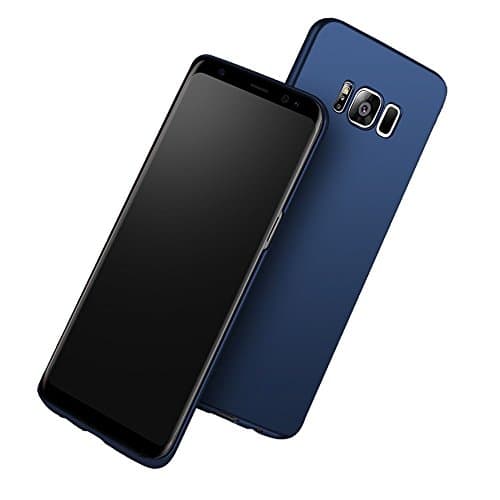 Galaxy S8 Case, TORRAS Ultra Slim Fit Shell Hard Plastic Full Protective Anti-Scratch Resistant Cover Case for Galaxy S8 (Blue-S8)