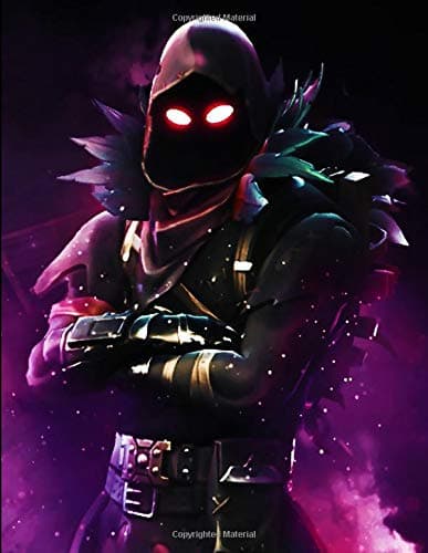 Fortnite - Raven Don't Care Notebook: Guitar Tab Notebook with 6-Line Staves and Blank Chord Diagrams Paperback – 29 Nov 2018