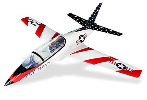 Harlock RC Viper Jet 140 ARF Kit - Fly Navy Red / White / Blue Star Scheme (Landing Gear Assembly Not Included)