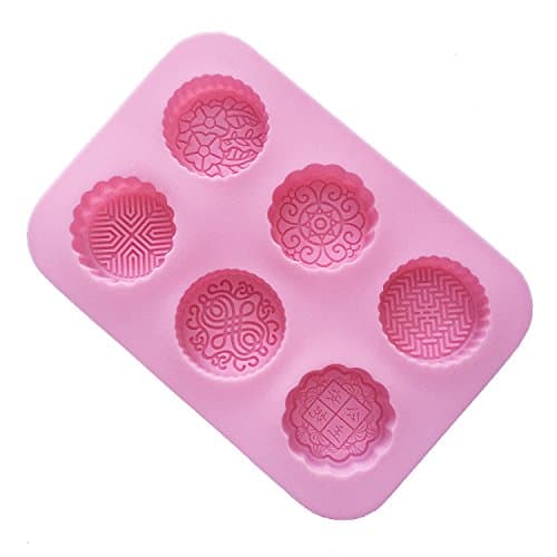 Round Silicone Muffin &amp; Cupcale Baking Pan Mooncake Mold-Non Stick,BPA Free&amp;Dishwasher Safety Home Kitchen Silicone Trays&amp; Molds