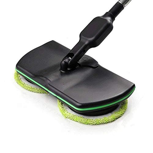Uhruolo Electric Rotary Mop,Upgraded Version Wireless Rechargeable Handheld Spinning Mop with 8 Blocks Pad Floor Cleaner Scrubber,Mopping Machine