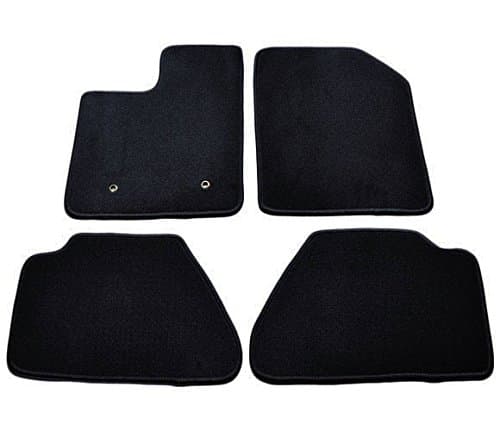 Fit For 2007-2013 Ford Edge 4Dr Floor Mats Carpet Front &amp; Rear Nylon Black 4PC