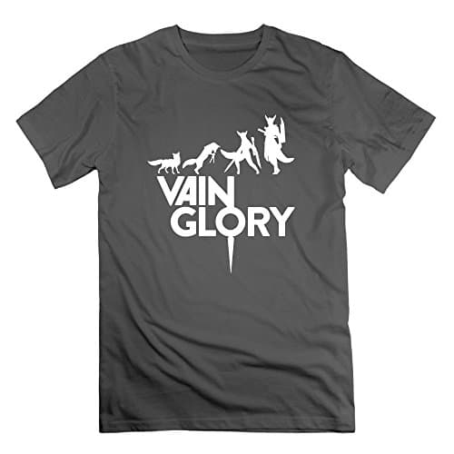 Vainglory O Neck 100% Cotton Tshirt Crew NeckMen'