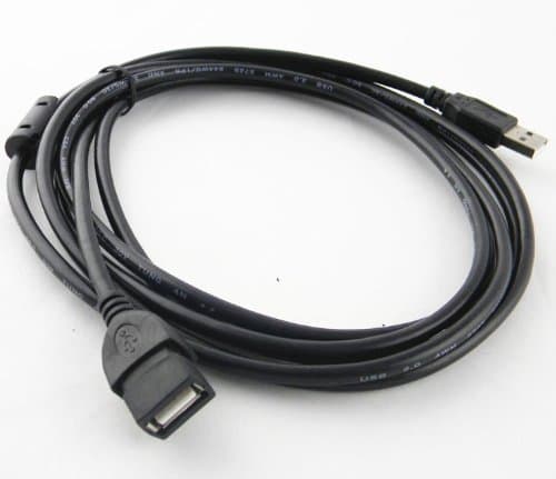 3 Meters (9.8 Feet) USB 2.0 Cable Extension Cord Copper Core