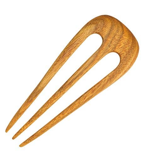 Baerreis Hair Fork, Dew Drop, Canary Wood 5" FP