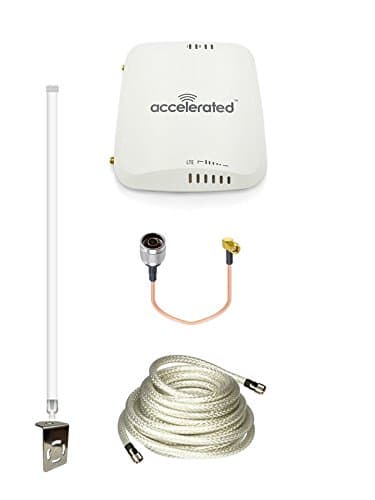 Accelerated 6310-DX LTE Router CAT 6 w/12dBi LTE Antenna, 25 FT Cable + Adapter - SMA Male