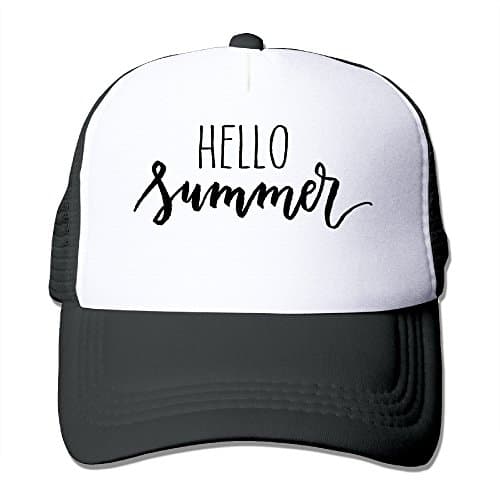 Cap Hello Summer Mesh Hat