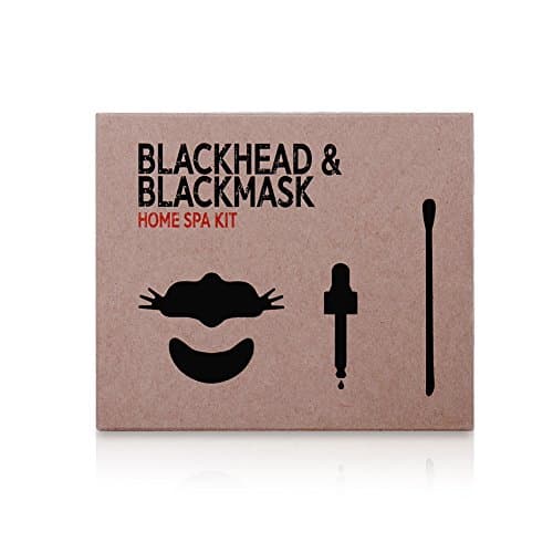 WISH FORMULA BLACKHEAD &amp; BLACKMASK HOME SPA KIT including Black Sheet, Pore Tightening Serum &amp; Black StickX10ea - Made in Korea (5 EA)