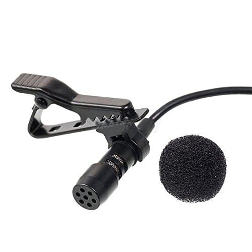 Poly audio Lapel Tie-clip Lavalier Microphone TA4F for wireless microphone beltpack