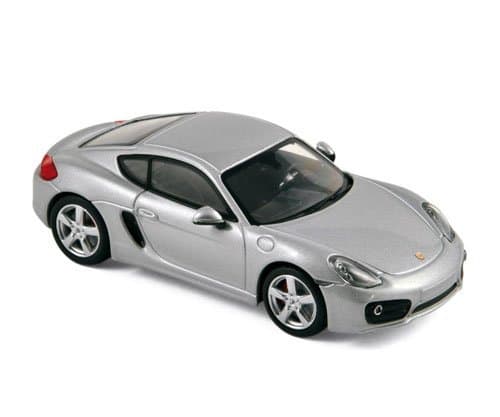 Norev 1/43 Porsche Cayman S 2013 years - Silver