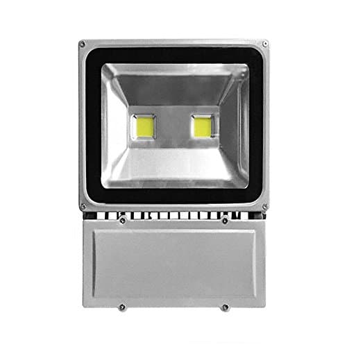 SZHSR LED Flood Light,100W lights IP65 Waterproof Security Lights,Daylight White (5000-6000K) 600W Halogen Bulb Equivalent Outdoor Indoor Floodlight for Garden Yard Party Playground 85-265V 