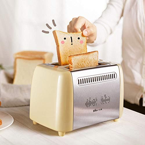 XIAOBEAR Toaster Bear Bear Toaster 2 Piece Home Automatic All-Steel Toaster Multi-Function Breakfast Machine Toaster