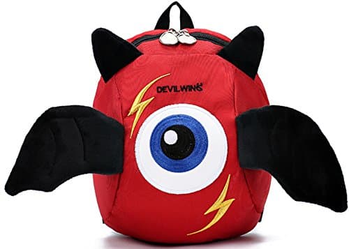 ALDORADO 1 Pcs Cute Kid Plush Bag Backpack #2 Red