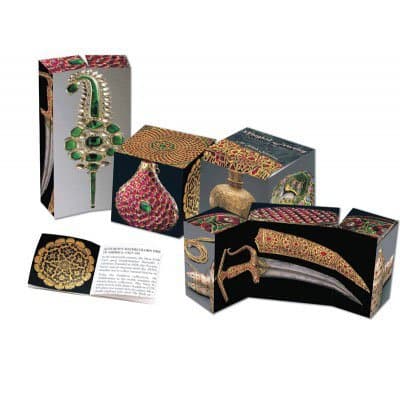 Made in Museum Persian Art 3-D Art Cube Puzzle- 'Mughal Jewlery'
