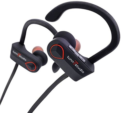 Wireless Bluetooth Headphones, Tunn Studio Earbuds with Mic, In Ear HD Stereo Noise Cancelling Sports Earphones, IPX7 Waterproof Sweatproof, 8 Hour Battery Play, Best for Running Jogging Workout Gym