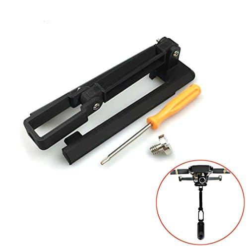 CQT Sports Camera 360 Degree Panoramic Camera VR Camera Mount Bracket Holder Tripod 1/4 Base for Gopro Hero 5 4 3 Action DJI Mavic Pro RC Drone Quadcopter Accessories