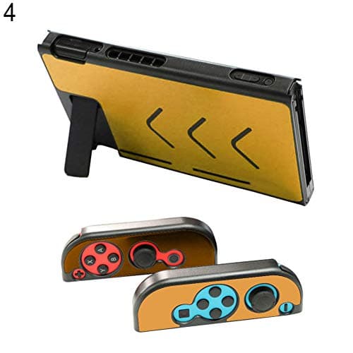 Slri Anti-scratch Dustproof Hard Protective Case Cover for Nintendo Switch NS Console - Golden