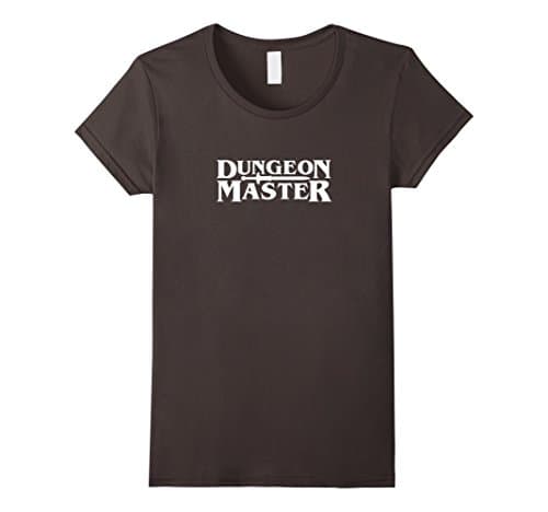 Womens DUNGEON TShirt for DMs Campaigns With Medieval Sword Medium Asphalt