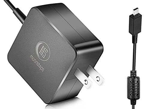 Moonsteps 33w power-ac-laptop-charger for asus e200ha e200ha f205ta eeebook x205 x205t x205ta x205ta-dh01 x205t-hatm0103 notebook x205ta-us01 x205ta-uh01 x205ta-ds01asx205t-808 ad890526 8.2ft cable