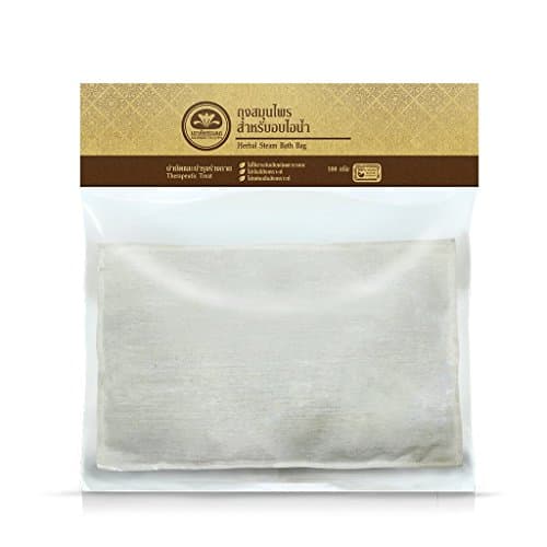 Herbal Steam Bath Sachet, 3.5 oz - (Moringa, Ginger, Tamarind, Turmeric, Lime, Cymbopogon, Acacia)