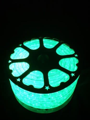 150Ft Rope Lights; Emerald Green LED Rope Light Kit; 1.0" LED Spacing; Christmas Lighting; outdoor rope lighting