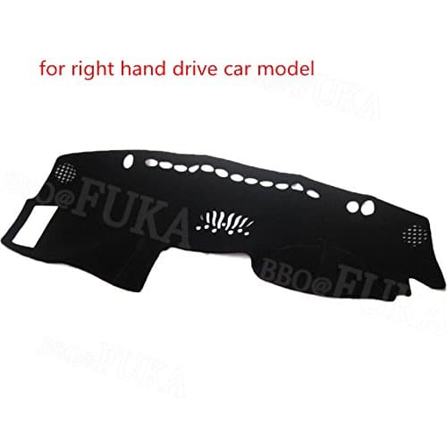 Duspper - Car Dashboard Dash Mat Dashmat Cover Car Part Styling Pad Fit for Nissan Infiniti FX35 FX45 FX50 RHD And LHD 2003-2008 [Black]