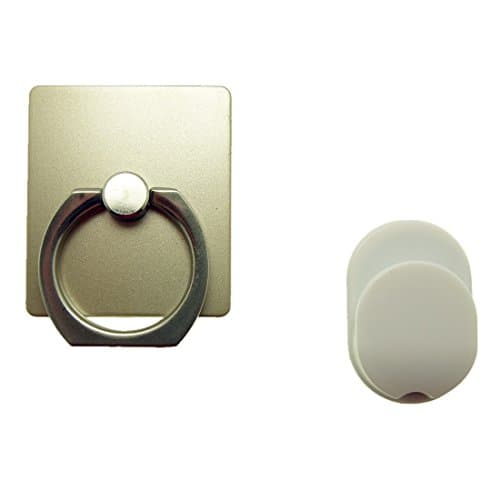 Cell Phone/Car Stand ring Holder Mount and Stand for any Smart Devices, Mobile Devices, Tablets (silver) (gold)