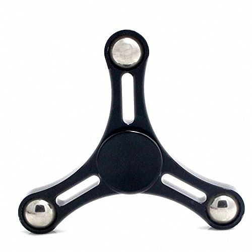 EDC 3 Ball 3 Leaf Finger Spinner Toys Professional Hand Spinner Metal Aluminum Alloy Fidget Finger Gag Gyro Toys With Retail Gift Box