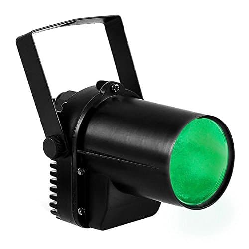 JUGOO,LED Spotlight Stage Light,3W Beam Stage Lighting For Wedding Dance Concert DJ Disco Party Par Club Celebration Show(Green )