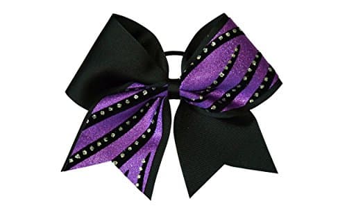 GymStar Purple Le Cirque Cheer Bow