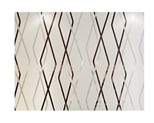 Wallpaper 3D Three-Dimensional Bump line Bedside Sofa Non-Woven Wallpaper Background Wall Beige