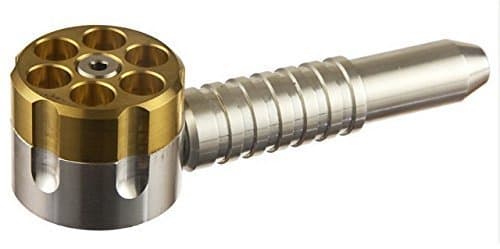 WW3 - 6 Shooter Pipe In Heavy Duty, Screen Included. Ship Out With 5 Glass Sheet by WW3