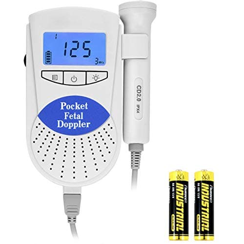 4.5 LCD Display Echo Device - Portable and Reliable Fetus Gadget - Perfect Household Baby Accessory for Pregnant Women (2.0)