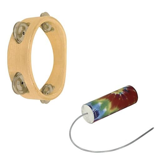 Thunder Tube / Tambourine Pack - Tie Die