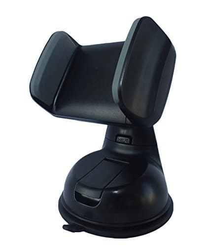 Universal Car Phone Holder Stand Cradle, Windshield Mount and Dashboard Mount for iPhone 7/7 Plus/6s/6s plus/5se/5s/5, Samsung S7/S7 Edge, Pixel XL, Note 4, LG G5, G4, HTC One A9, HTC 10, gps, etc.