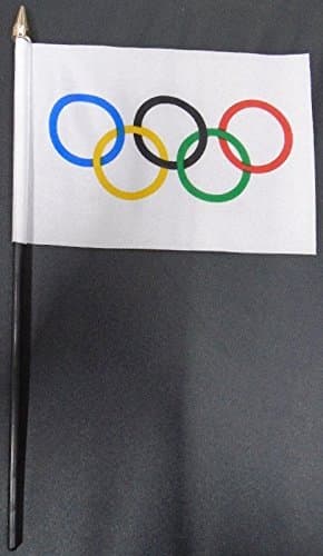 Team USA Olympic Flags - Summer Olympics! (4"x6" Logo (dozen))