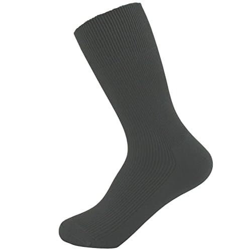 100% Cotton Socks - Women's 3-pair pack Thin - HIDDEN ELASTIC AT TOP ONLY