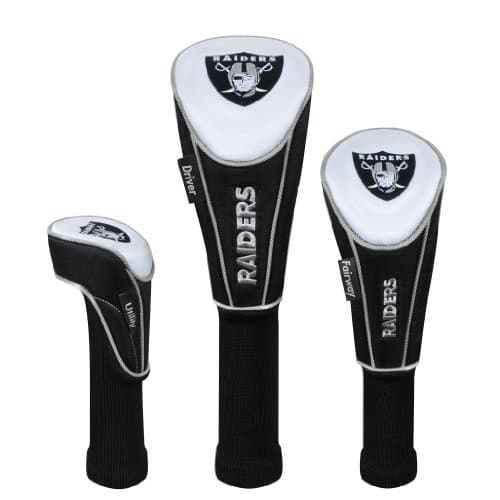 Oakland Raiders Set of Three Headcovers