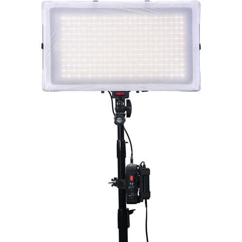 Ledgo Versatile Bi-Color LED Mat Single-Light Kit, Includes Versatile Mat, Single-Light Aluminum Frame with Stand Mount, Diffuser, Padded Carrying Case