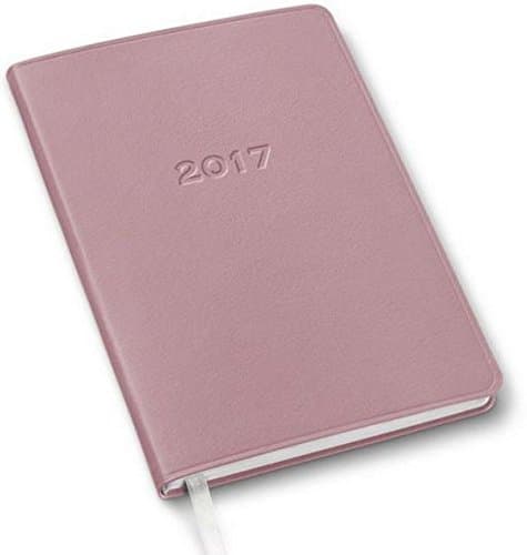 2017 Weekly Desk Light Pink Cambridge Planner Calendar