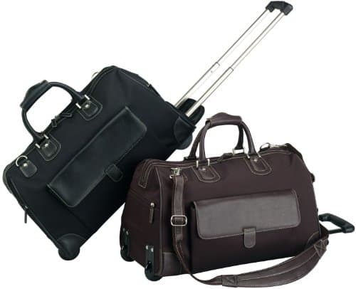 Bellino the Pilot Duffel w/ Wheels -Black