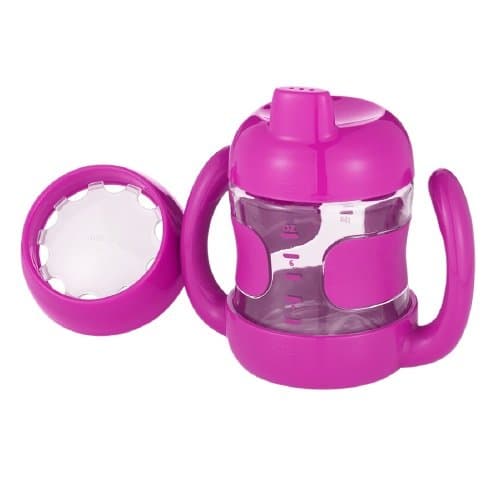 2 x OXO tot Sippy Cup Set with Training Lid , Pink 7 oz